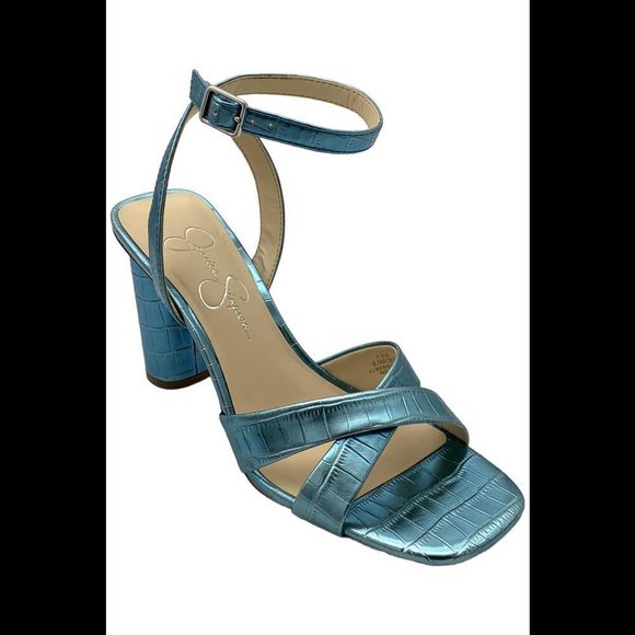 Jessica Simpson Women's Selis Sandal Icy Blue - Medium - Picture 1 of 3